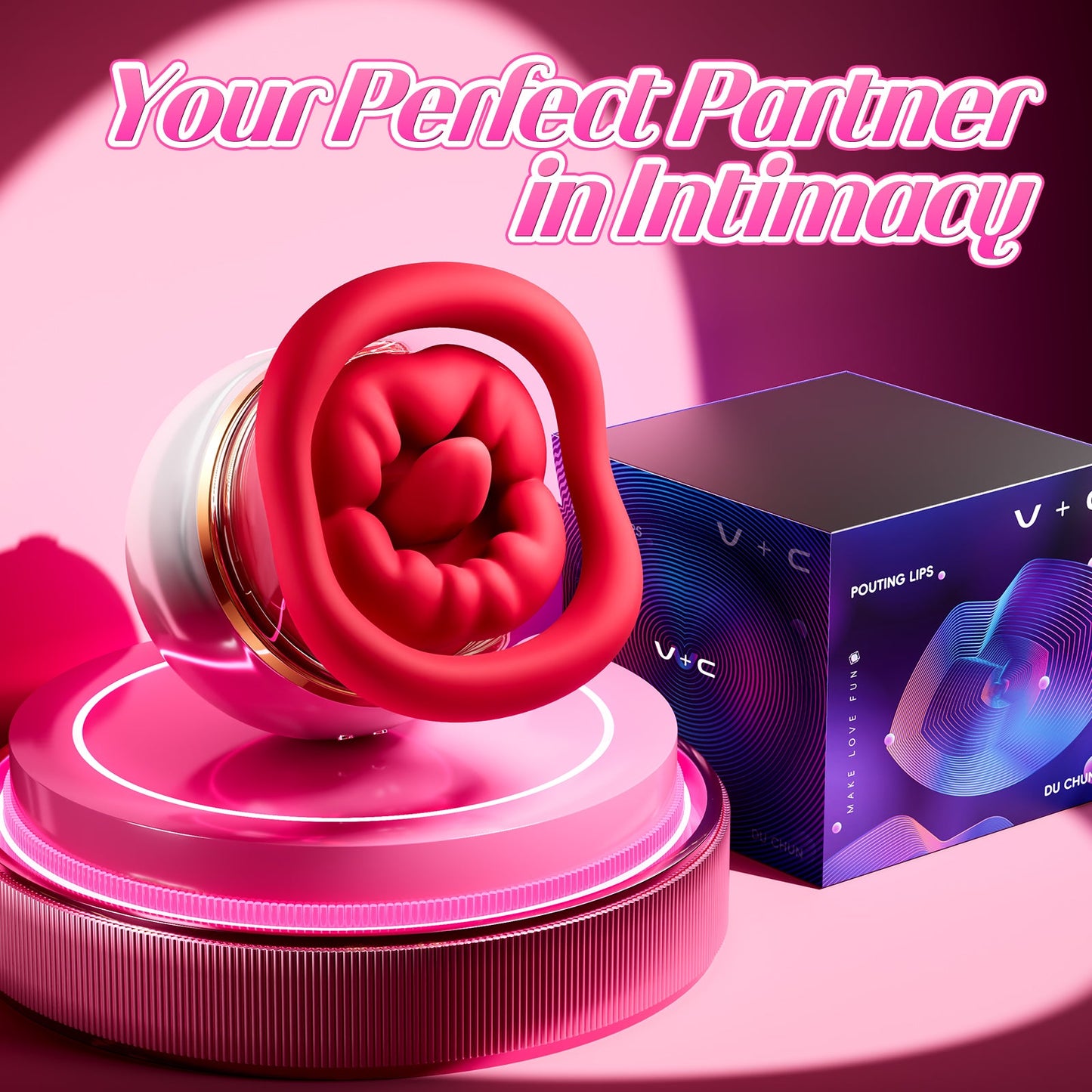 ❤️🔥Limited-time 50% OFF❤️🔥-Kiss Lover 5-in-1 Rose Sucking Vibrator with Tongue Licking & Vibration